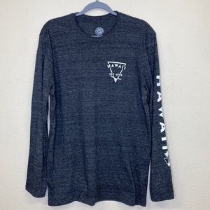 Hawaii Long Sleeve Tee Shirt by The Duck Company